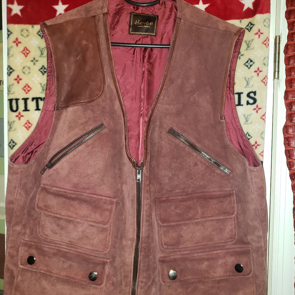 MEN VINTAGE ELEVEE CUSTOM CLOTHING VEST